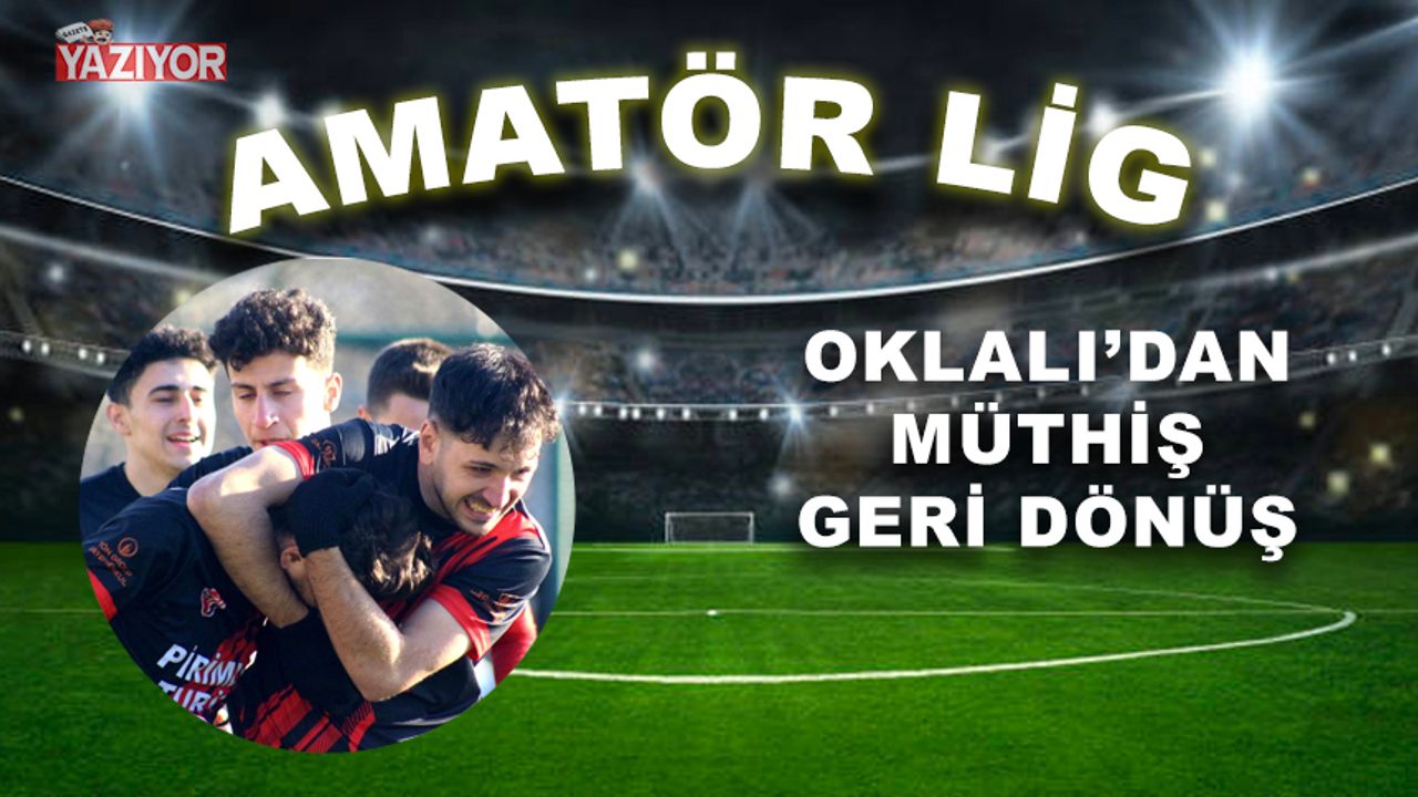 Nefes kesen maç Oklalıspor’un: 4-3