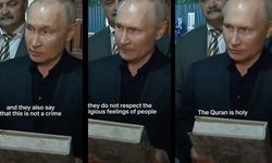 Putin Kur-an'ı eline aldı ve seslendi! Kur’an-ı Kerim Müslümanlar için kutsal emanettir