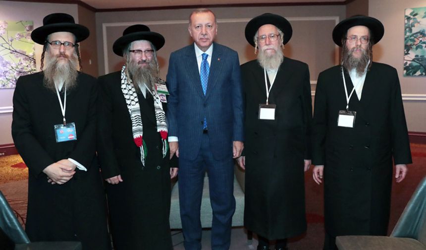 SON DAKİKA! 'Erdoğan'a kucak açan Yahudi liderler istifa etmeli'