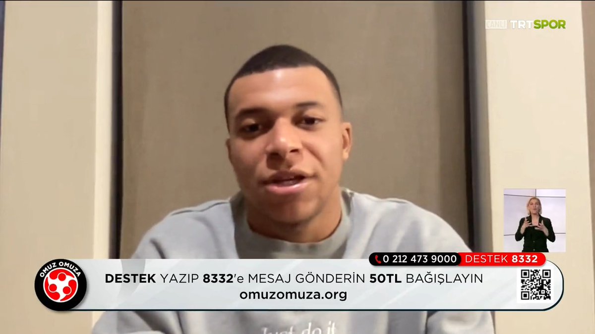 mbappe omuz omuza destek