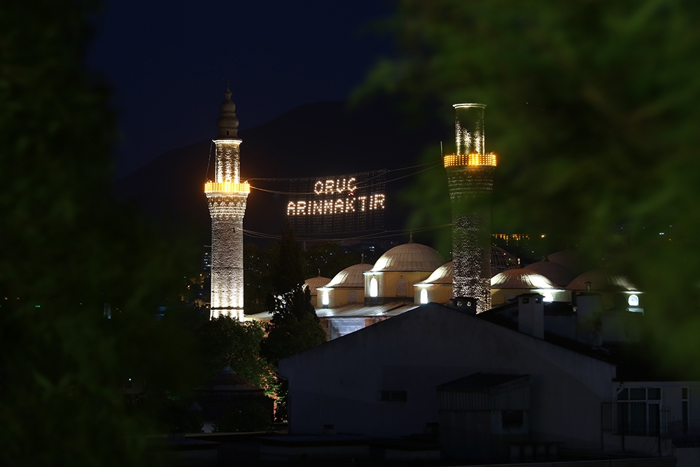 oruç arınmaktır mahya