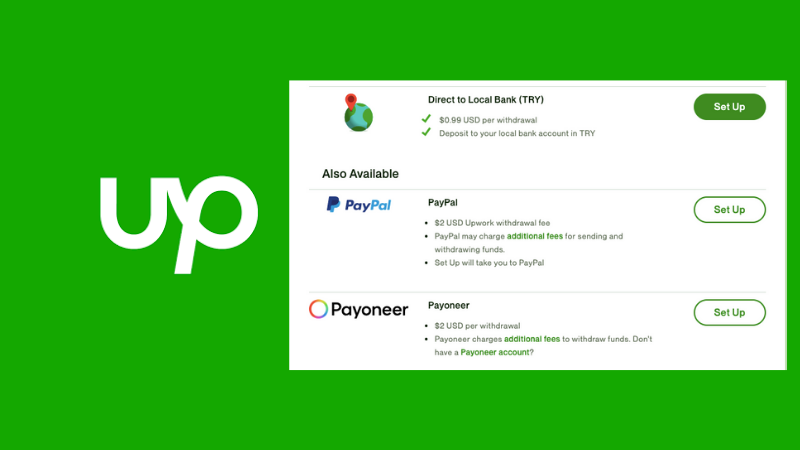 upwork para çekme